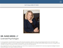Tablet Screenshot of drsusiegross.com